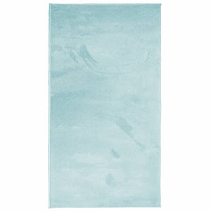 Grüner Kurzflor Teppich OVIEDO 60x110 cm
