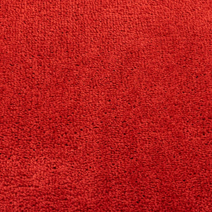 Roter Kurzflor Teppich OVIEDO 160x230 cm