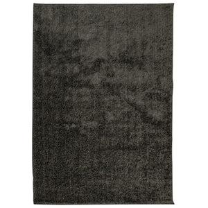 Anthrazit Hochflor Teppich ISTAN 120x170 cm