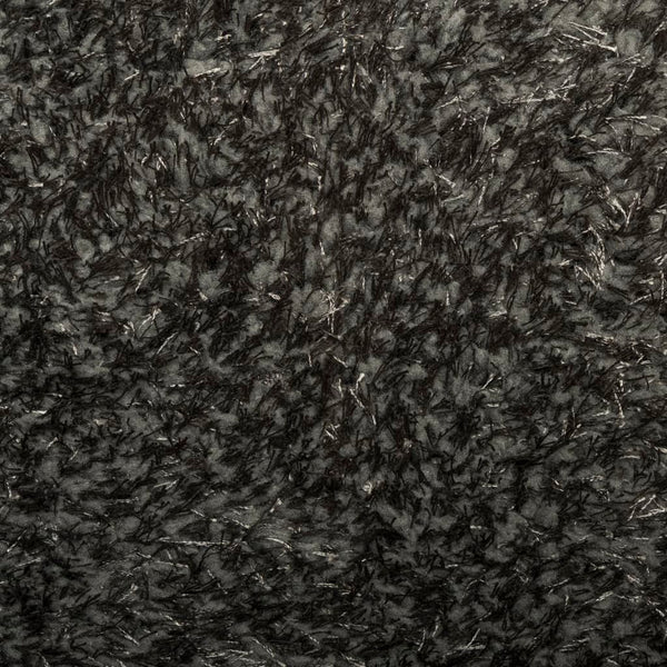 Anthrazit Hochflor Teppich ISTAN 120x170 cm