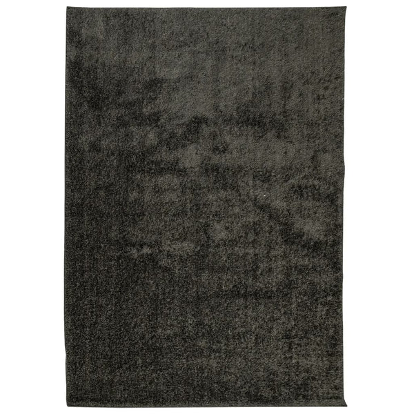 Anthrazit Hochflor Teppich 160x230 cm