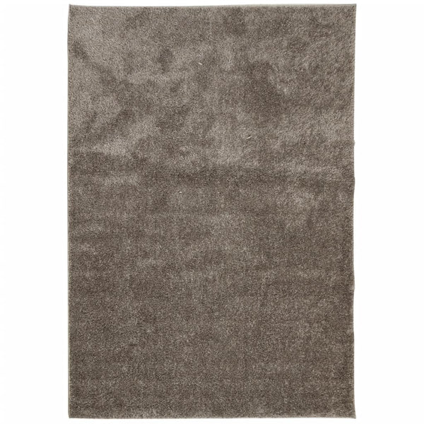 Hochflor Teppich ISTAN Grau 120x170 cm