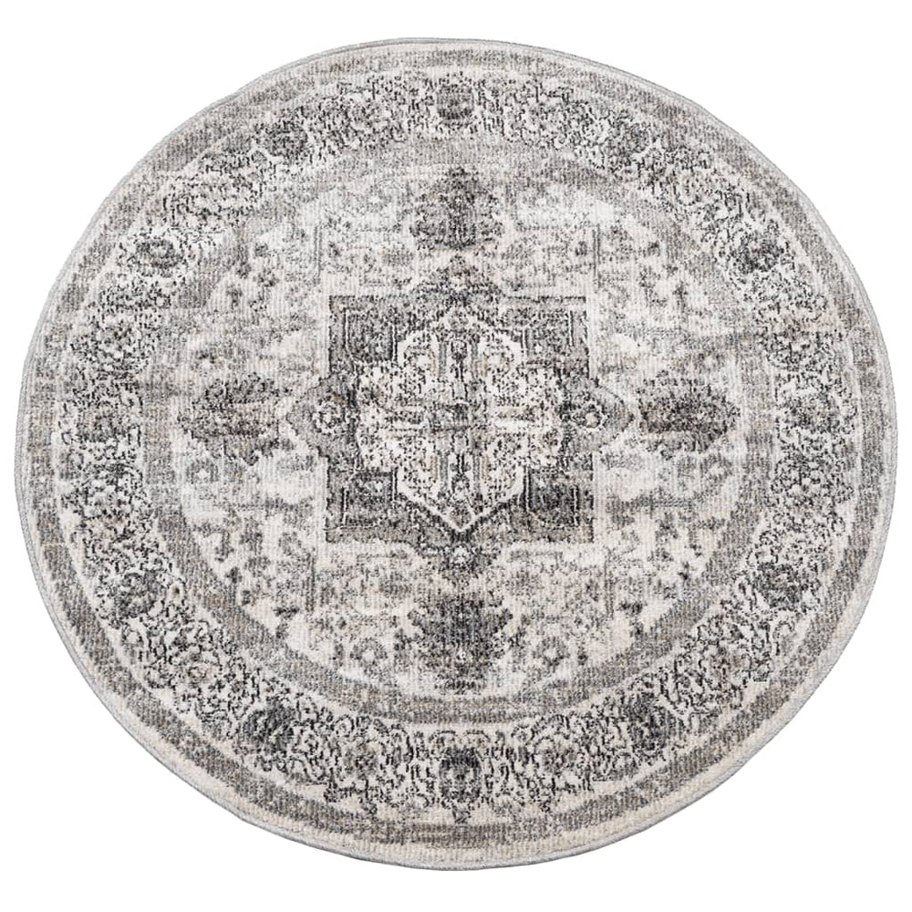 Runder Vintage Teppich Ø 120cm