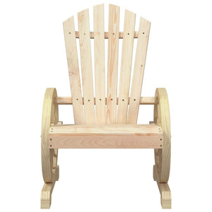 vidaXL Chaise de jardin Adirondack en sapin massif