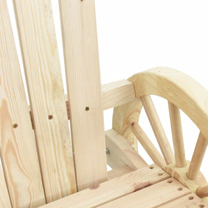 vidaXL Chaise de jardin Adirondack en sapin massif