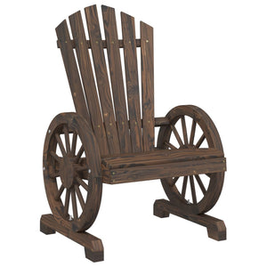 vidaXL Chaise de jardin Adirondack en sapin massif
