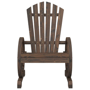 vidaXL Chaise de jardin Adirondack en sapin massif
