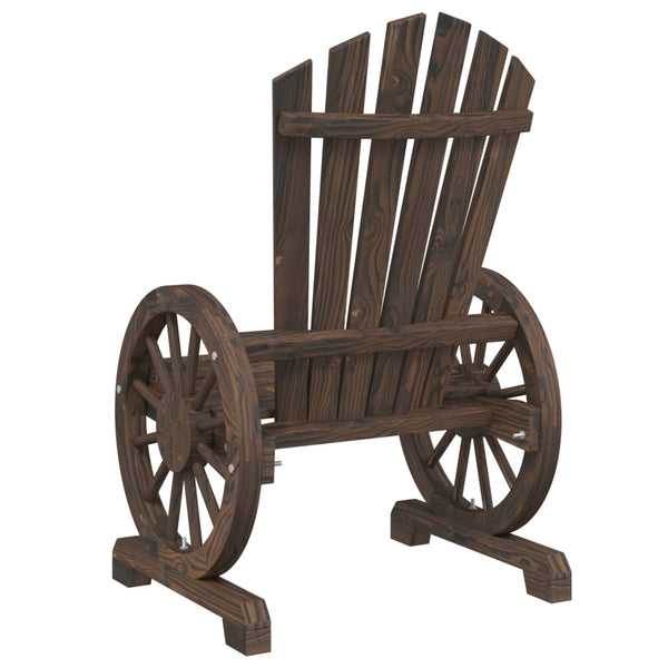 vidaXL Chaise de jardin Adirondack en sapin massif