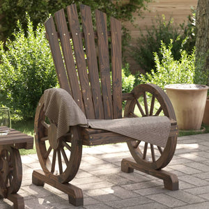 vidaXL Chaise de jardin Adirondack en sapin massif