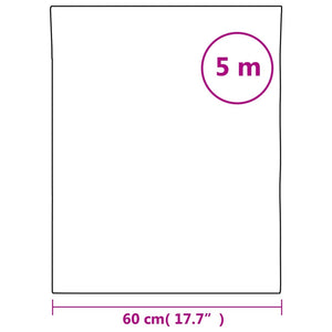 Fensterfolie Matt Weiß 60x500 cm PVC