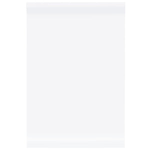 Möbelaufkleber Selbstklebend Mattweiß 90x500 cm PVC