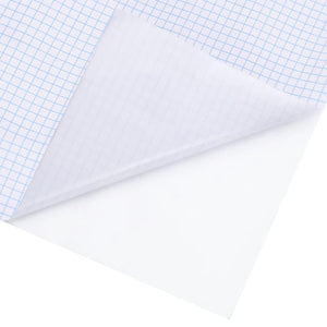 Möbelaufkleber Selbstklebend Mattweiß 90x500 cm PVC