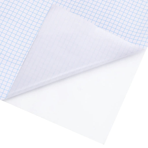 Möbelaufkleber Selbstklebend Mattweiß 90x500 cm PVC