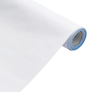 Möbelaufkleber Selbstklebend Mattweiß 90x500 cm PVC