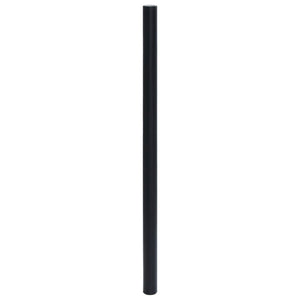 Möbelaufkleber Selbstklebend Mattschwarz 90x500 cm PVC