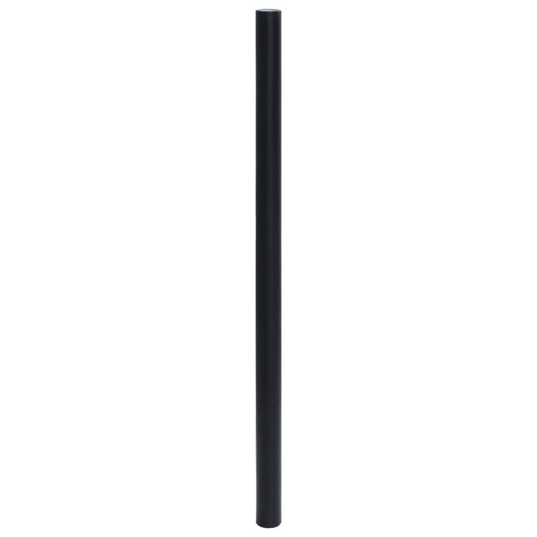 Möbelaufkleber Selbstklebend Mattschwarz 90x500 cm PVC