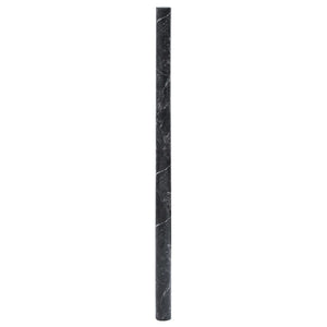 Möbelfolie Selbstklebend Marmor-Optik Schwarz 90x500 cm PVC