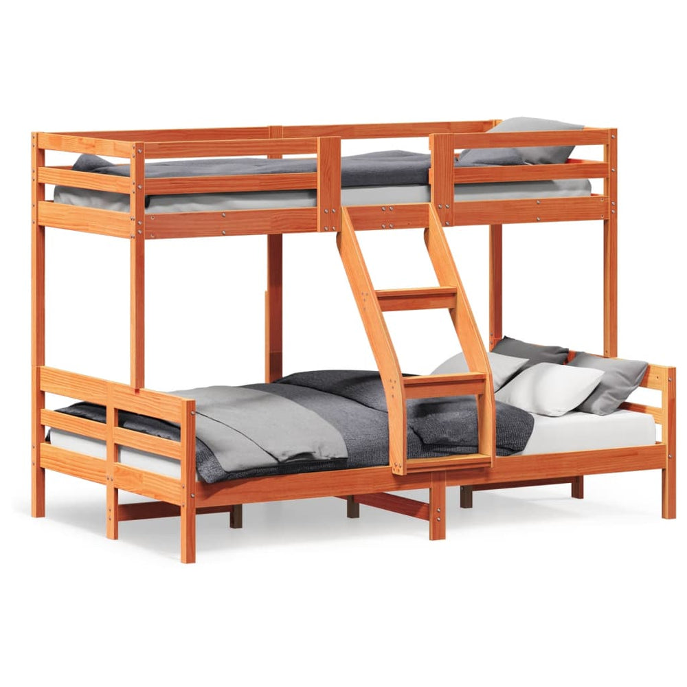 Etagenbett Kiefer Massivholz 90x200/120x200 cm