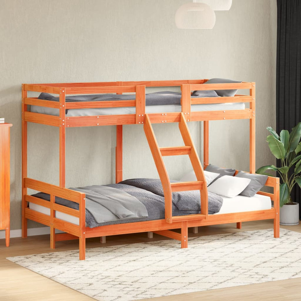 Etagenbett Kiefer Massivholz 90x200/120x200 cm