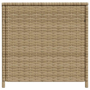 Gartentruhe Beige 469L Poly Rattan