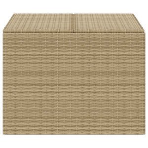 Gartentruhe Beige 291L Poly Rattan