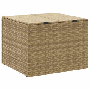 Gartentruhe Beige 291L Poly Rattan