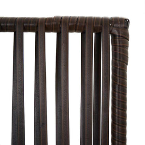 Braun Poly Rattan Paravent, 3-teilig