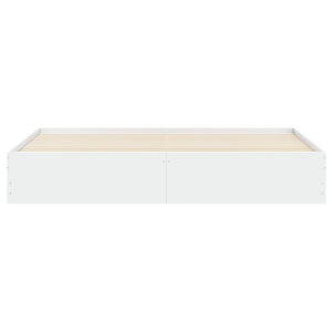 Bettgestell Weiß 200x200 cm mit Schubladen