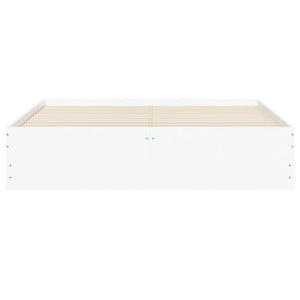 Bettgestell Weiß 150x200 mit Schubladen
