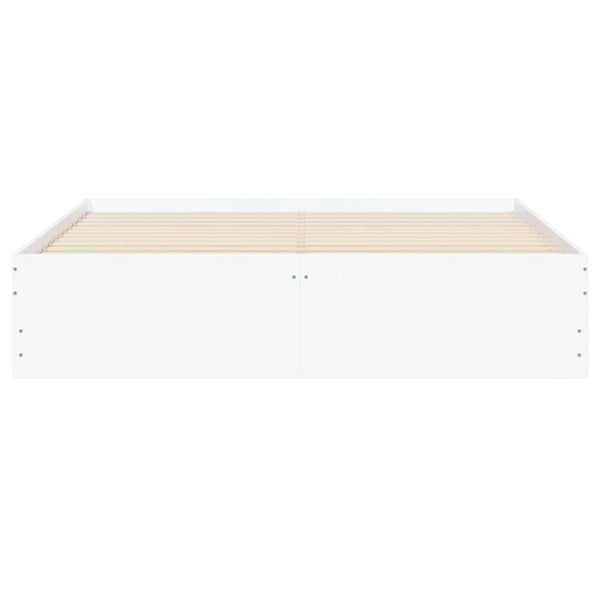 Bettgestell Weiß 150x200 mit Schubladen