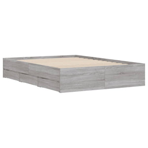 Bettgestell 135x190 cm mit Schubladen