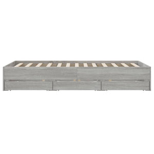 Bettgestell 135x190 cm mit Schubladen