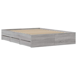 Bettgestell 135x190 cm mit Schubladen