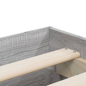 Bettgestell 135x190 cm mit Schubladen