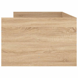 Bett mit Schubladen 75x190 cm Sonoma-Eiche