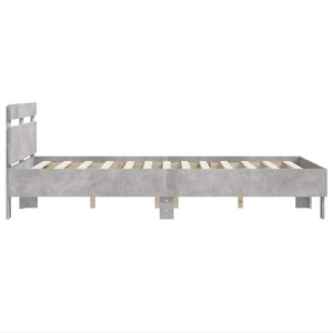 Bettgestell Betongrau 120x200 cm