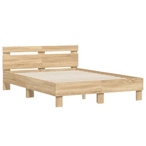 Bettgestell Sonoma-Eiche 120x190 cm