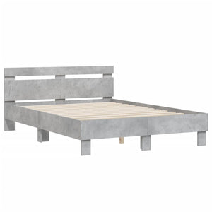 Bettgestell Betongrau 120x190 cm