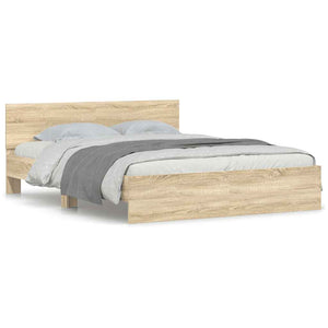 Bettgestell Sonoma-Eiche 140x190 cm