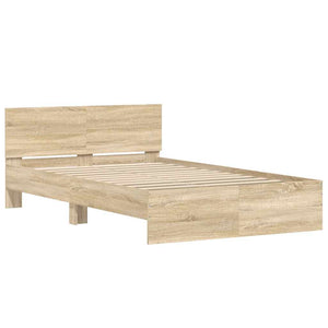 Bettgestell Sonoma-Eiche 120x190 cm