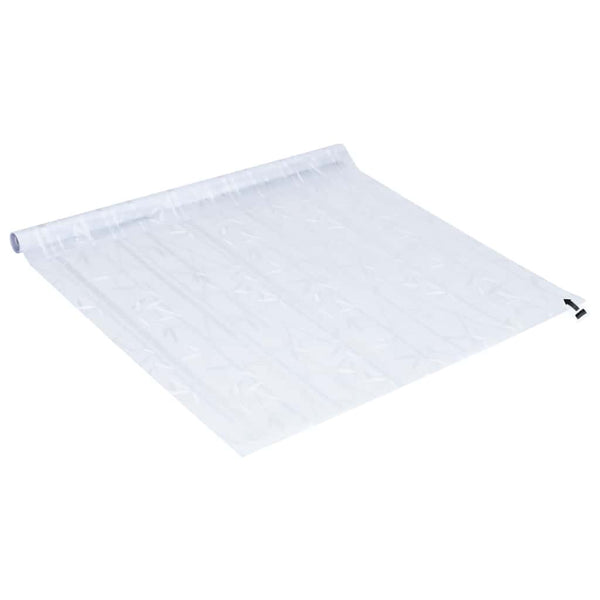 vidaXL Films pour fenêtres 4 pcs Motif bambou mat PVC