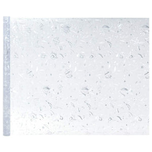 Fensterfolien mit Blumenmuster, 2er-Set