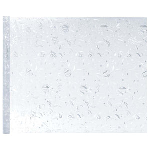 Fensterfolien Matt Blumenmuster 4er-Set