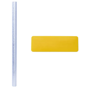 Fensterfolien Matt 3D Regenbogenmuster 5er-Set