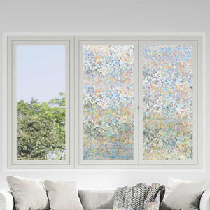 Fensterfolien Matt 3D Regenbogenmuster 5er-Set
