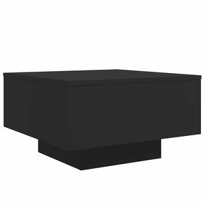 Schwarzer Couchtisch 55x55 cm
