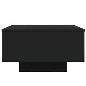 Schwarzer Couchtisch 55x55 cm