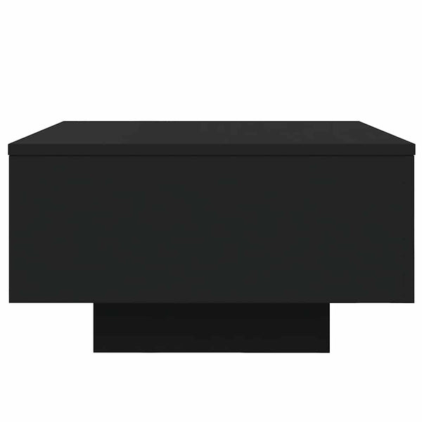 Schwarzer Couchtisch 55x55 cm