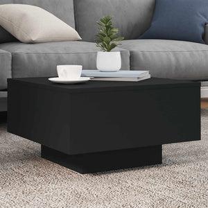 Schwarzer Couchtisch 55x55 cm
