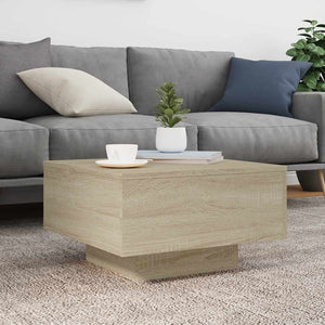 Sonoma Eiche Couchtisch 55x55 cm